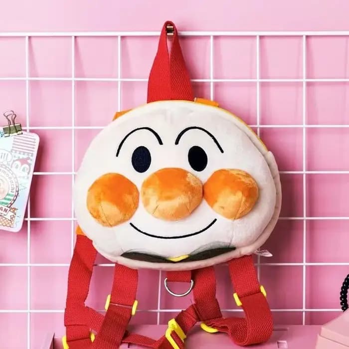 Anpanman baikinman dessin animé petit et moyen chien laisse sac à dos mignon créatif Animation périphérique animal de compagnie sac d'école cadeau de vacances