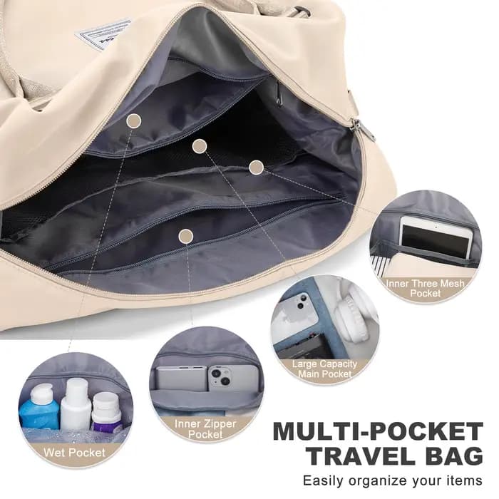 Easyjet-Grand sac de sport pliable 45x36x20