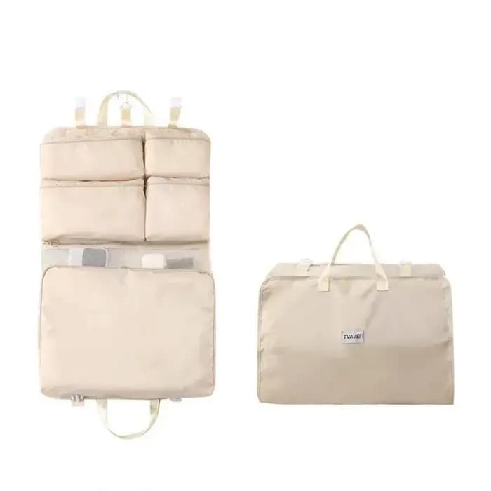 Organisateur de bagages suspendu pliable grande capacité