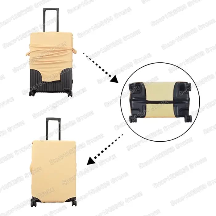 Couvre-bagages tour Eiffel pour voyage