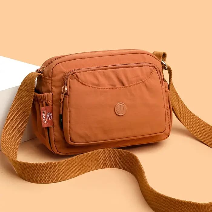 Sac à bandoulière simple en tissu de bœuf à la mode pour femmes