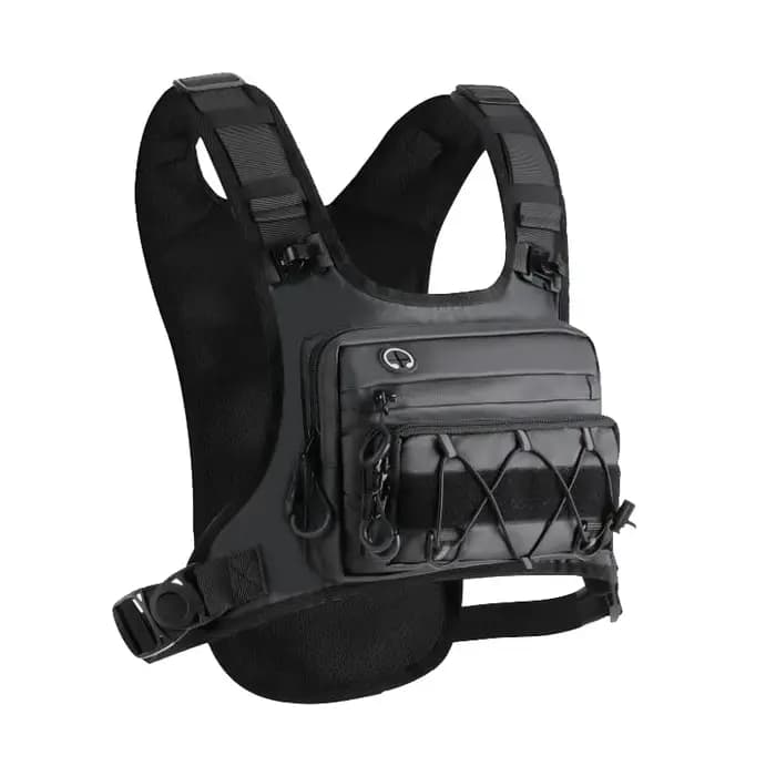 Sac bandoulière tactique imperméable pour homme – Idéal pour la course, les voyages, la randonnée et