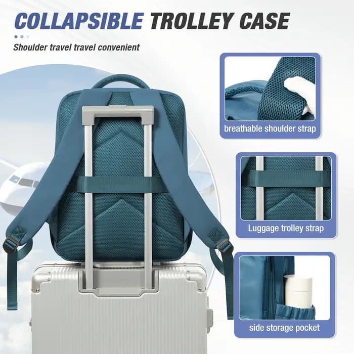 Ryanair Airlines sac de cabine sous siège 40x30x20 sac polochon de voyage bagage à main sac