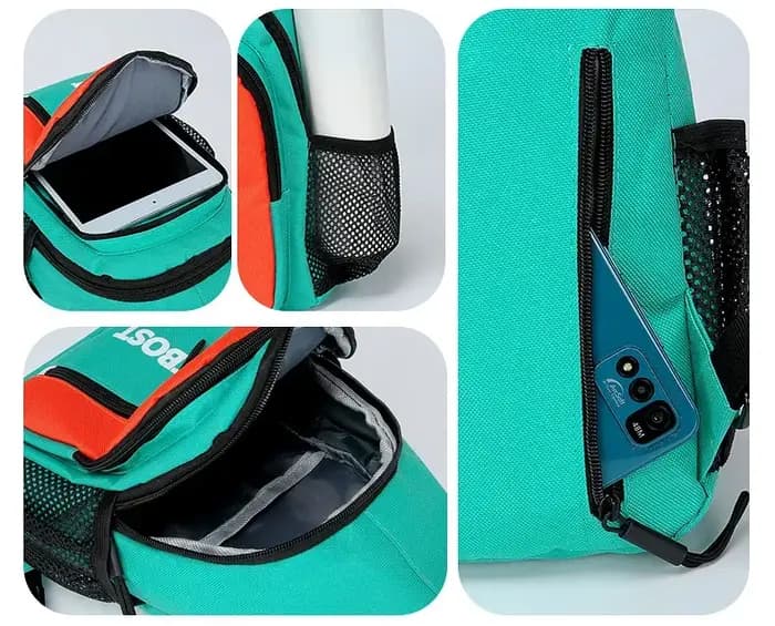 Sac de poitrine de sport antivol pour hommes