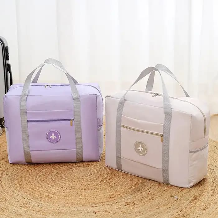 Sac de voyage pliable avec pochette pour trolley