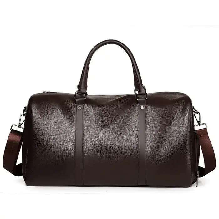 Sacs de voyage en cuir de grande capacité pour hommes, sacs à main portables pour hommes initiés, sa