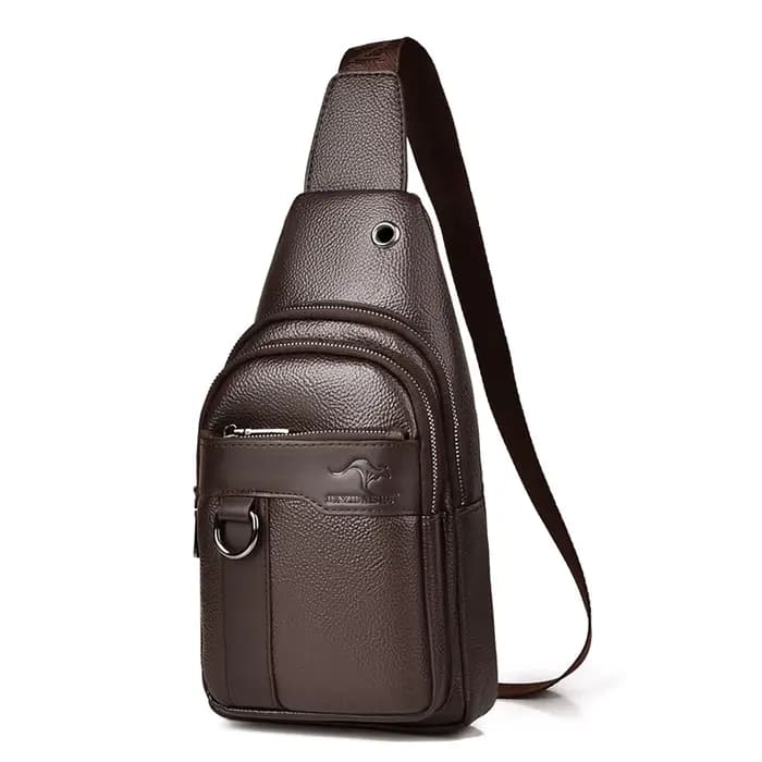 Sac Messager de Luxe pour Homme en Cuir