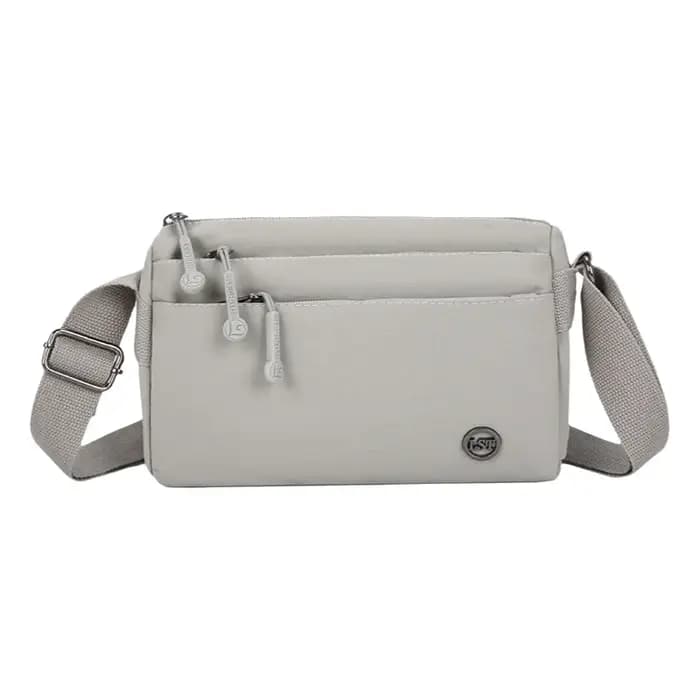 Sac à bandoulière décontracté et élégant, minimaliste, grande capacité, multi-zippé, léger, imperméable, pour femmes
