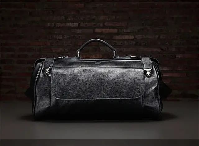 Sac de voyage Vintage en cuir véritable pour hommes, sac de sport de luxe, sac de week-end, fourre-t