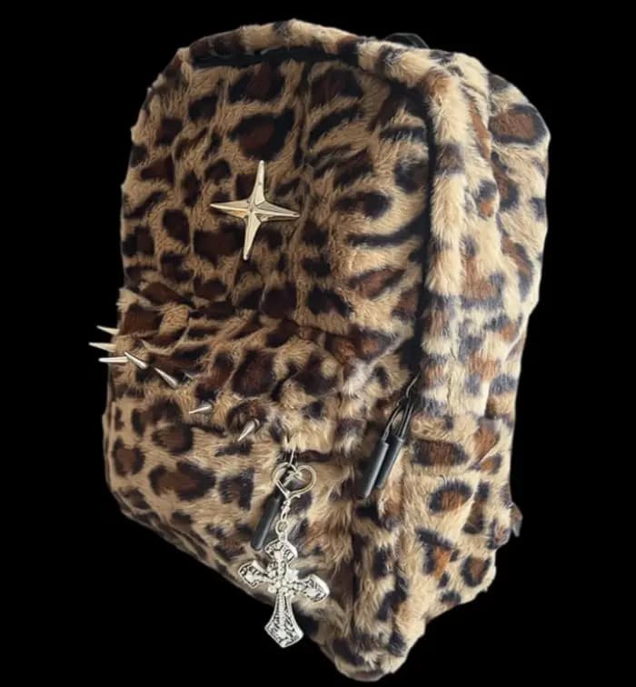 Sac à dos léopard grande capacité