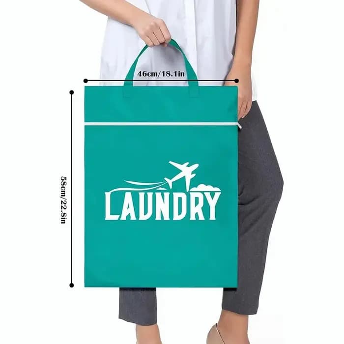 Sacs à linge de voyage avec fermeture éclair