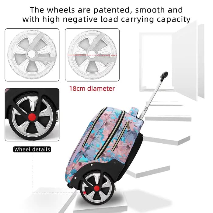 Valise de voyage à roulettes