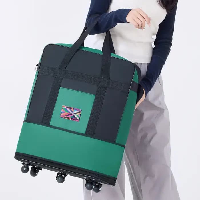 Sac de voyage de style sac à dos en tissu Oxford de grande capacité