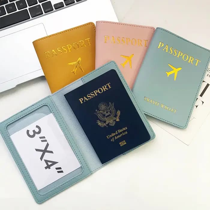 Étiquette de bagage professionnelle en cuir estampillée avec clip d'identification pour valise de voyage