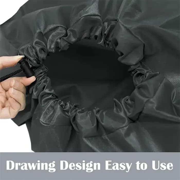 Sac à linge haute capacité avec cordon de serrage - Pochette de rangement de voyage lavable en machine pour vêtements sales - Accessoire de salle de bain