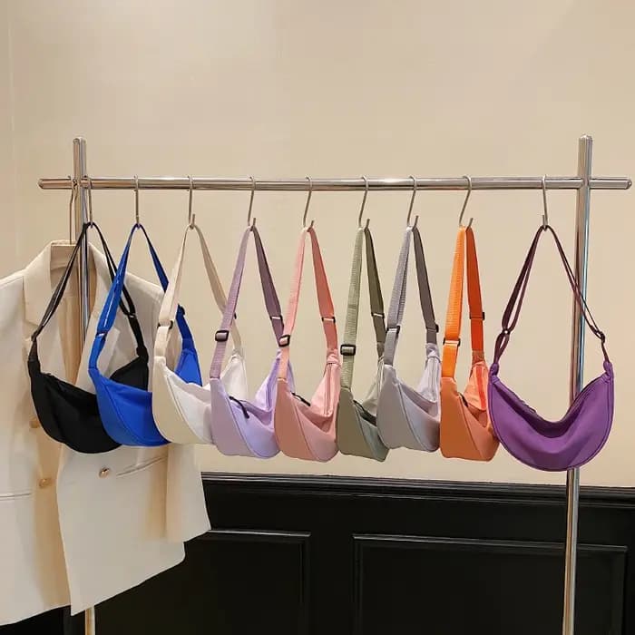 Sac Dumpling - Sac à bandoulière élégant et léger / Sac de sport à porter