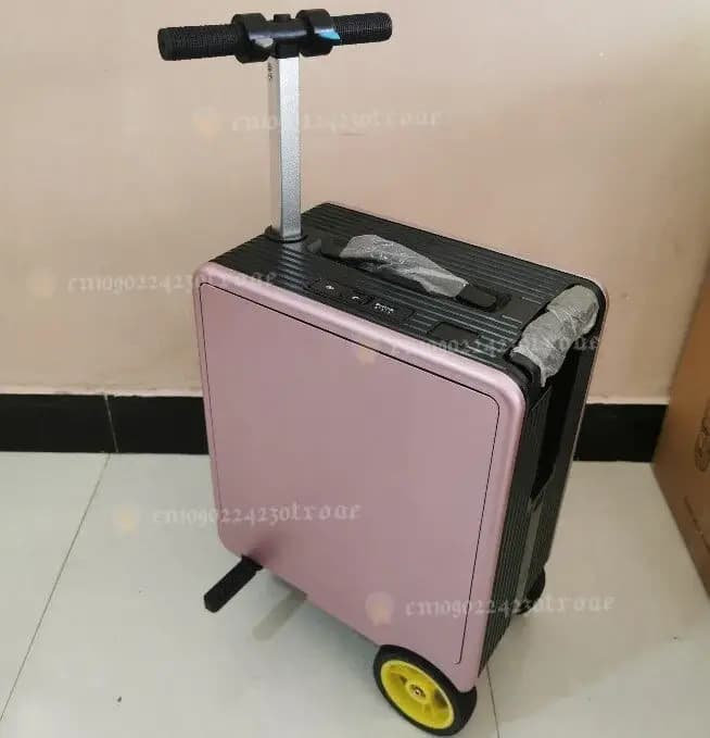 Valise électrique intelligente 20L avec cadenas à combinaison, grande capacité, légère, longue auton