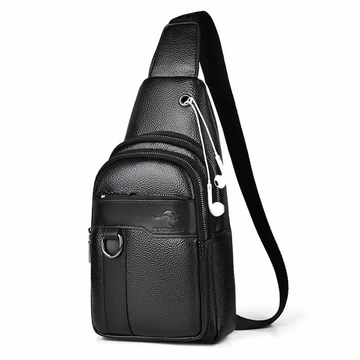 Sac Messager de Luxe pour Homme en Cuir