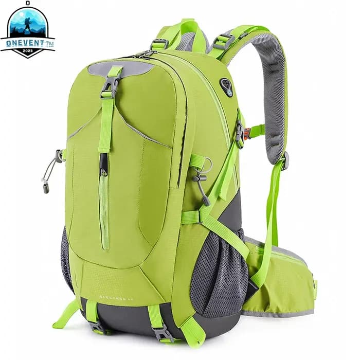 Sac à dos de voyage de couleur unie 40L pour sports de plein air