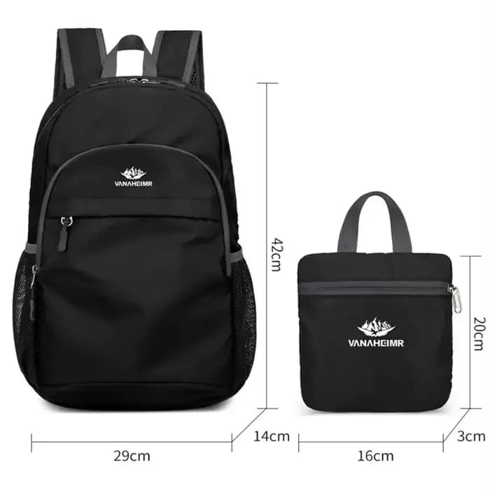 Sac à dos pliable de haute qualité 20~35L