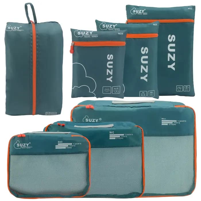 7 ensembles de sacs de rangement de bagages pour la famille