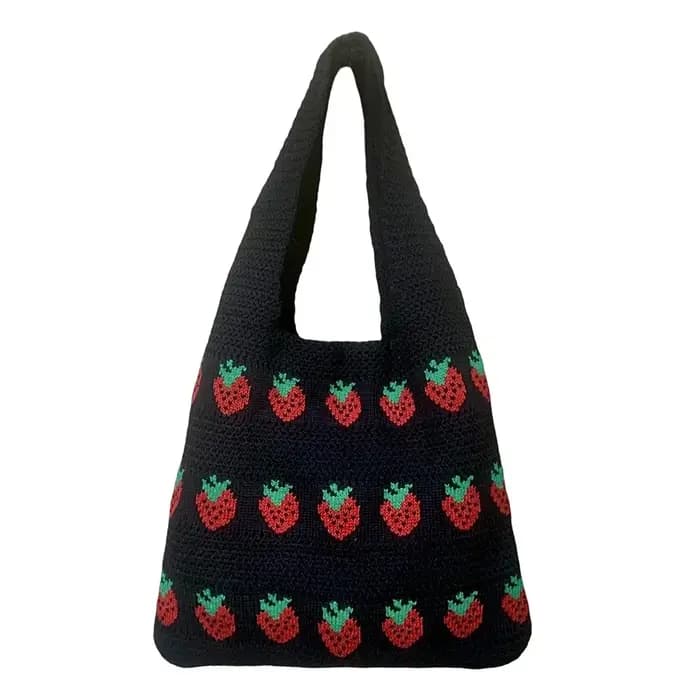Sac à main tricoté pour femme