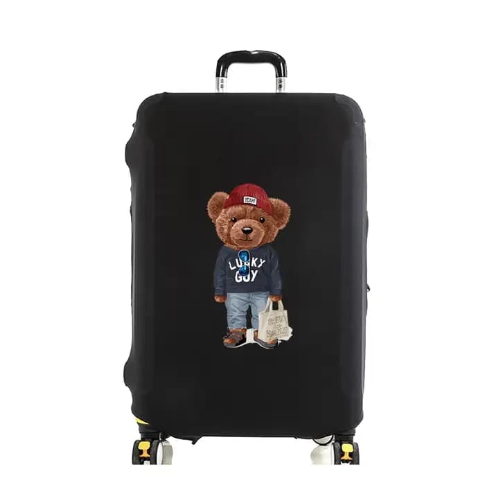Housse de protection pour valise de voyage, housse de protection élastique contre la poussière, adap