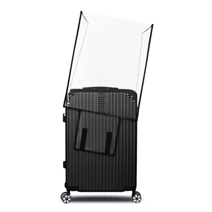 Housse de protection transparente en PVC, imperméable, pour valise, housse de rangement pour bagages, anti-poussière, accessoires de voyage