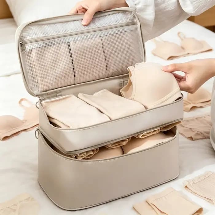 Sac de rangement pour sous-vêtements de voyage - Sac