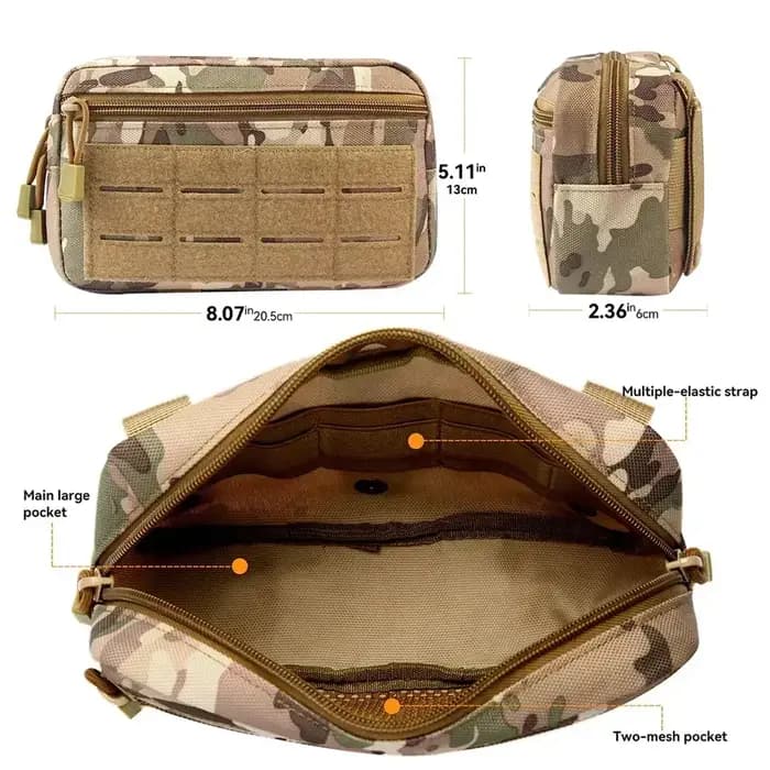 Sac tactique souple, sac de taille