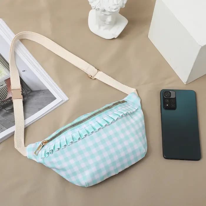 Sac banane en nylon pour femme