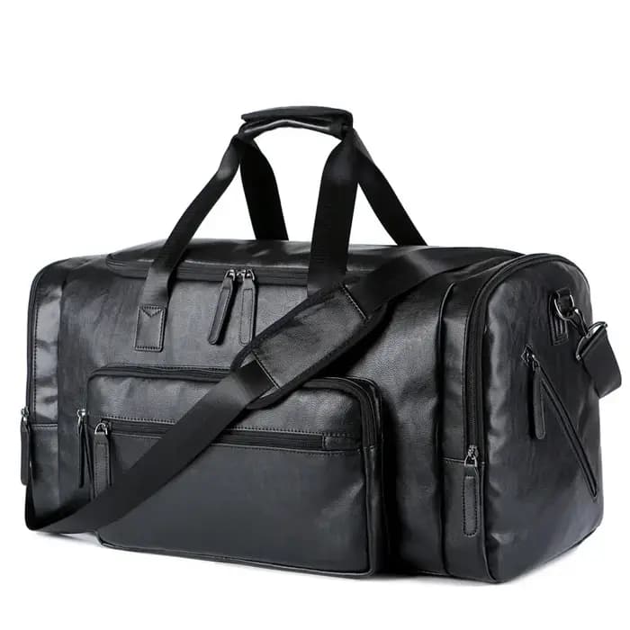Sacs à main de voyage en cuir PU rétro pour hommes d'affaires