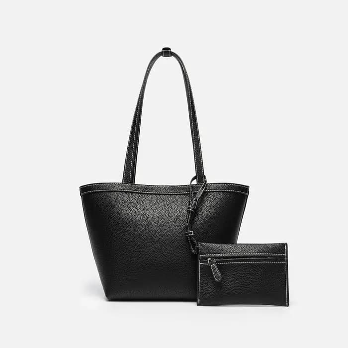 Sac Seau Femme 2025 Nouvelle Tendance Sac Fourre-tout Polyvalent Sac à Bandoulière Sensation Haut de Gamme Matière PU