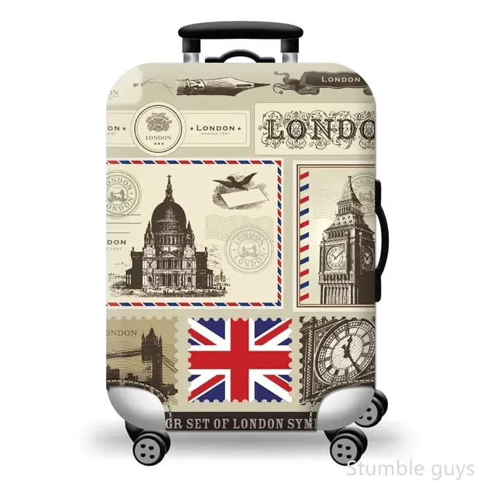 Housse de valise élastique durable, protection anti-poussière, résistante aux rayures, accessoire de