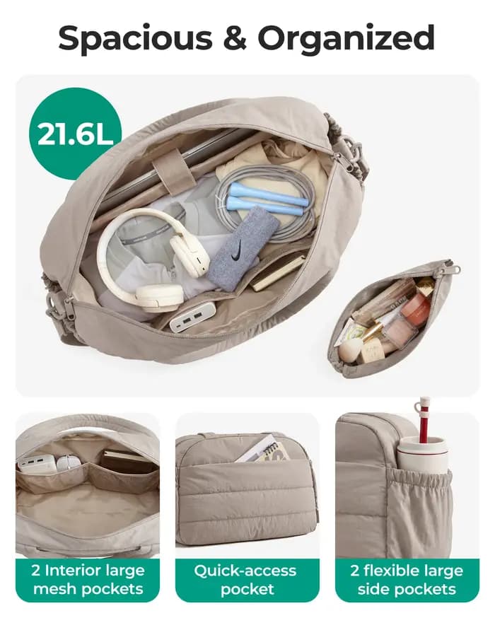 BAGSMART Sac de voyage Boston