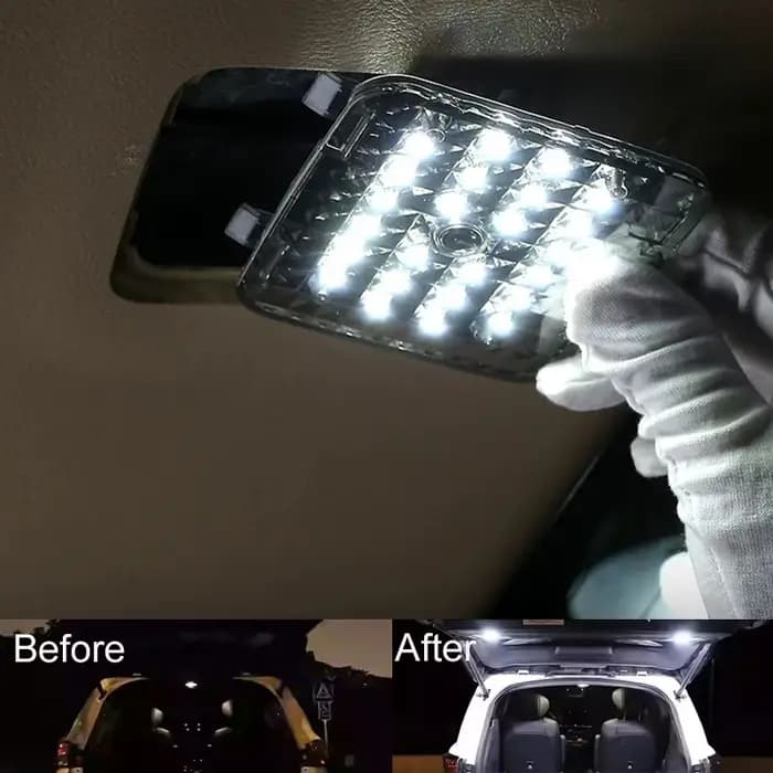 Lampe de coffre de voiture avec interrupteur tactile