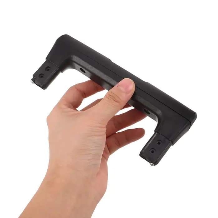Poignée de remplacement universelle noire en plastique pour valise