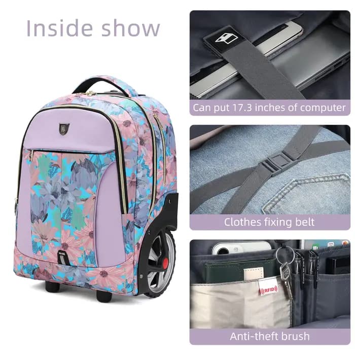 Valise de voyage à roulettes