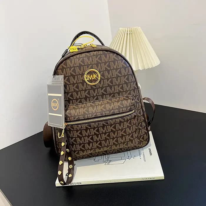 Sac à dos imprimé grande capacité tendance et polyvalent pour femme – Collection Printemps-Automne 2