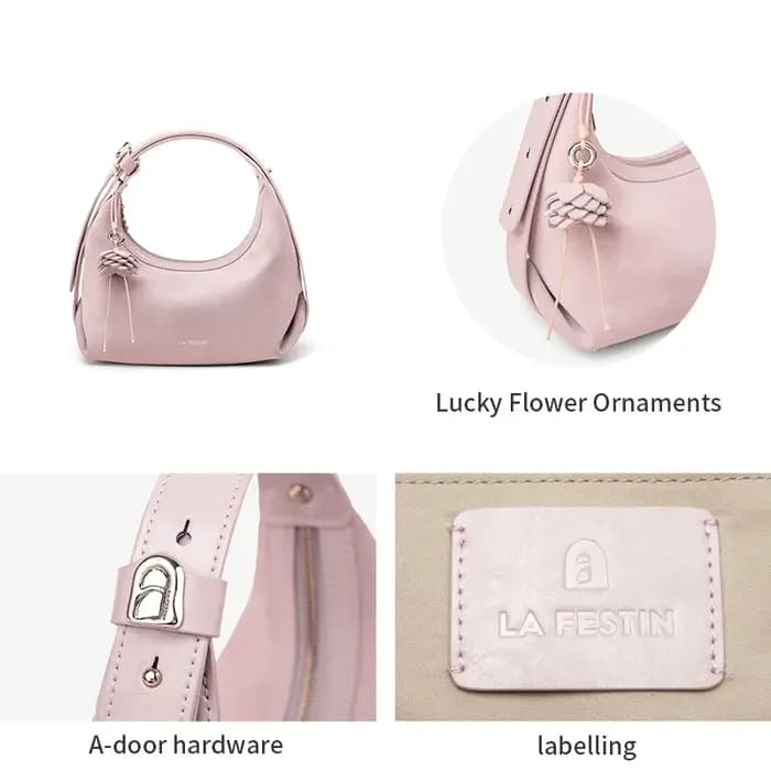 LA FESTIN Original sac à main femmes nouveaux sacs à bandoulière mode demi-lune sac à bandoulière ma
