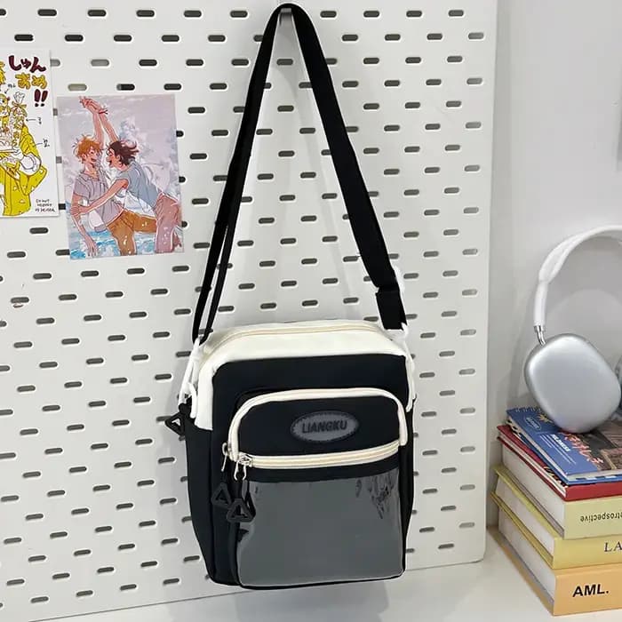 Sac pour femmes petit sac carré nouvelle fille douce et mignonne Kawaii Ulzzang Ita sac couleur cont