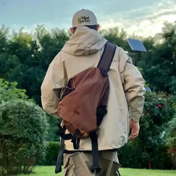 Sac à bandoulière en nylon léger portable