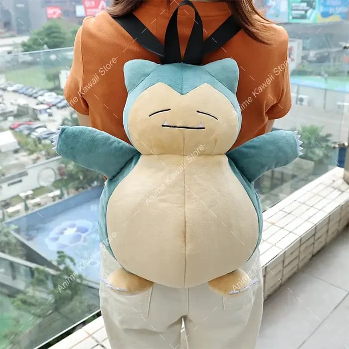 Eevee Mimikyu Charizard Gengar sac à dos en peluche dessin animé drôle grande capacité étudiant sac à dos maternelle sac enfant cadeau