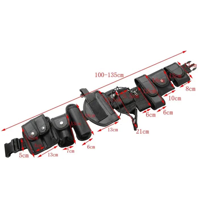 Kit d'outils multifonctionnels pour ceinture de sécurité 10 en 1