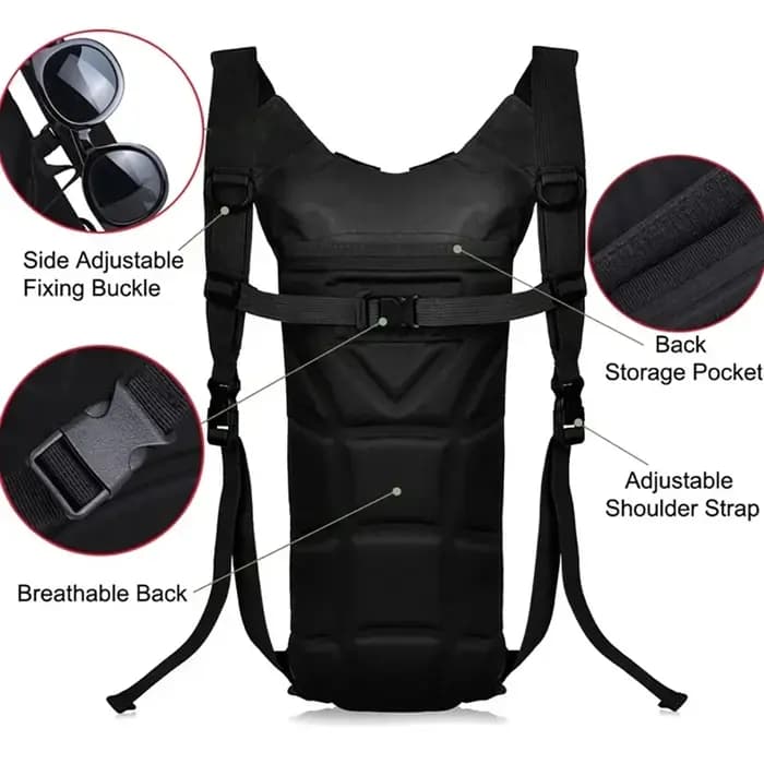 Sac à eau imperméable 3L pour sports de plein air