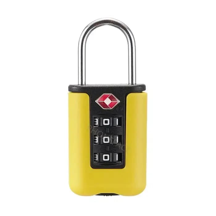 Serrure à Code douanier TSA pour bagages de voyage, mot de passe, serrure noire variable, cadenas à