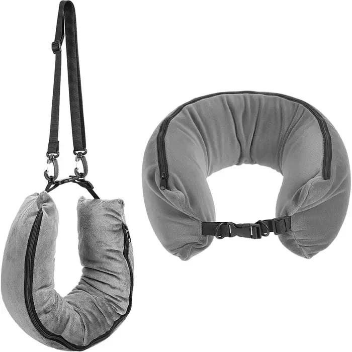 Sac de voyage multifonctionnel pour oreiller de cou