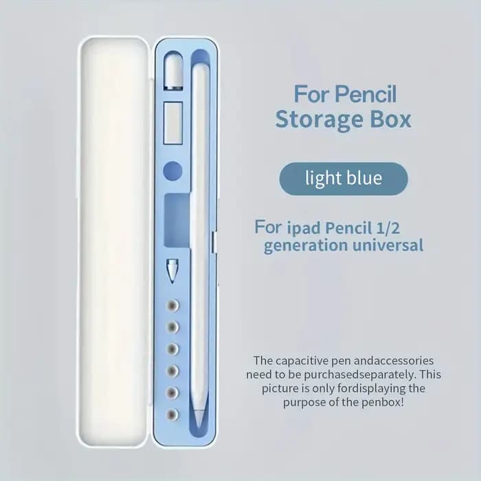 Étui de rangement de protection universel pour Apple Pencil 1/2 génération