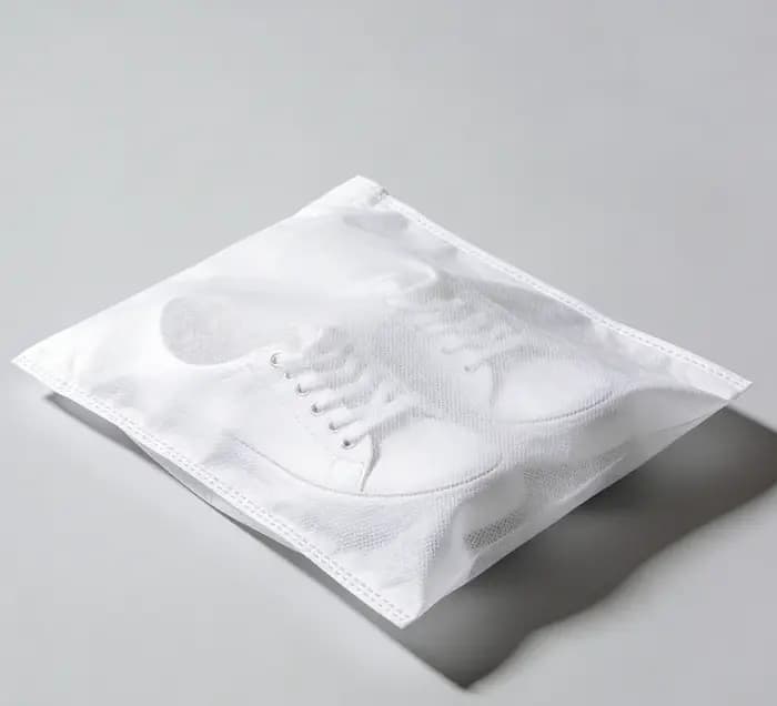 Sac de toilette en maille à compartiment séparé simple