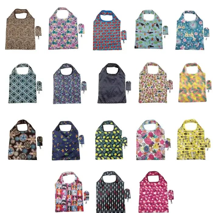 Grand Sac de Shopping Pliable et Écologique